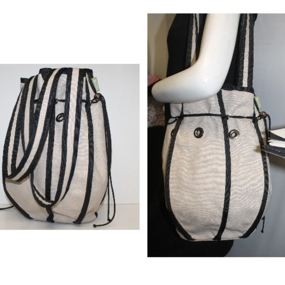 New Helen E Riegle HER Boho Drawstring Bag